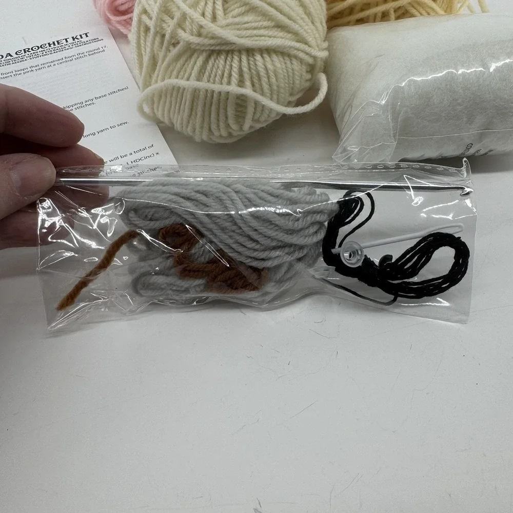 Wicked Crotchet Kit Lot Elphaba Glinda Partial Incomplete Replacement Parts Yarn
